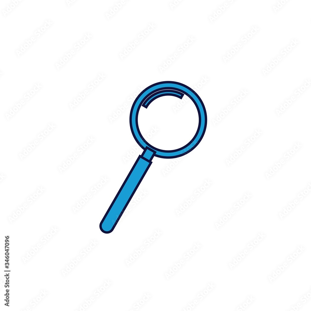 search glass icon vector illustration design search glass icon vector illustration design