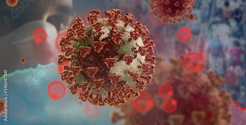 concept of Coronavirus plan...