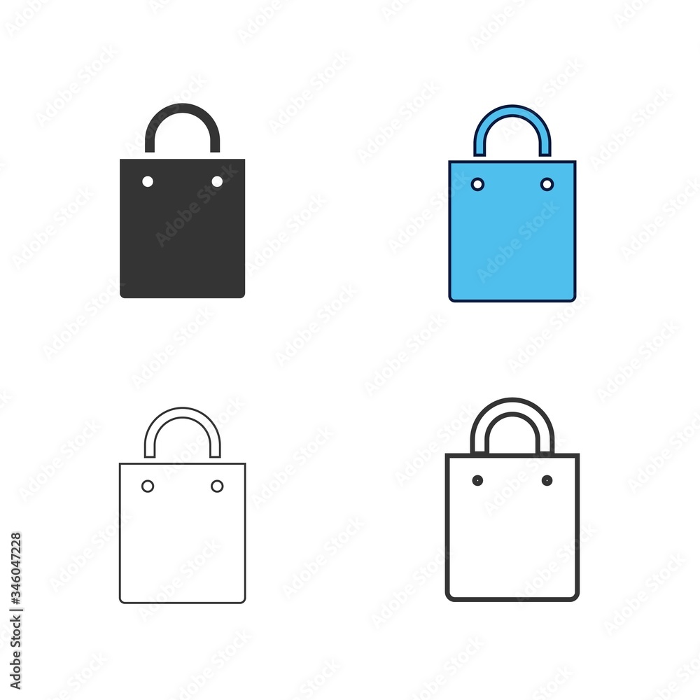 shopping bag icon vector illustration design shopping bag icon vector illustration design