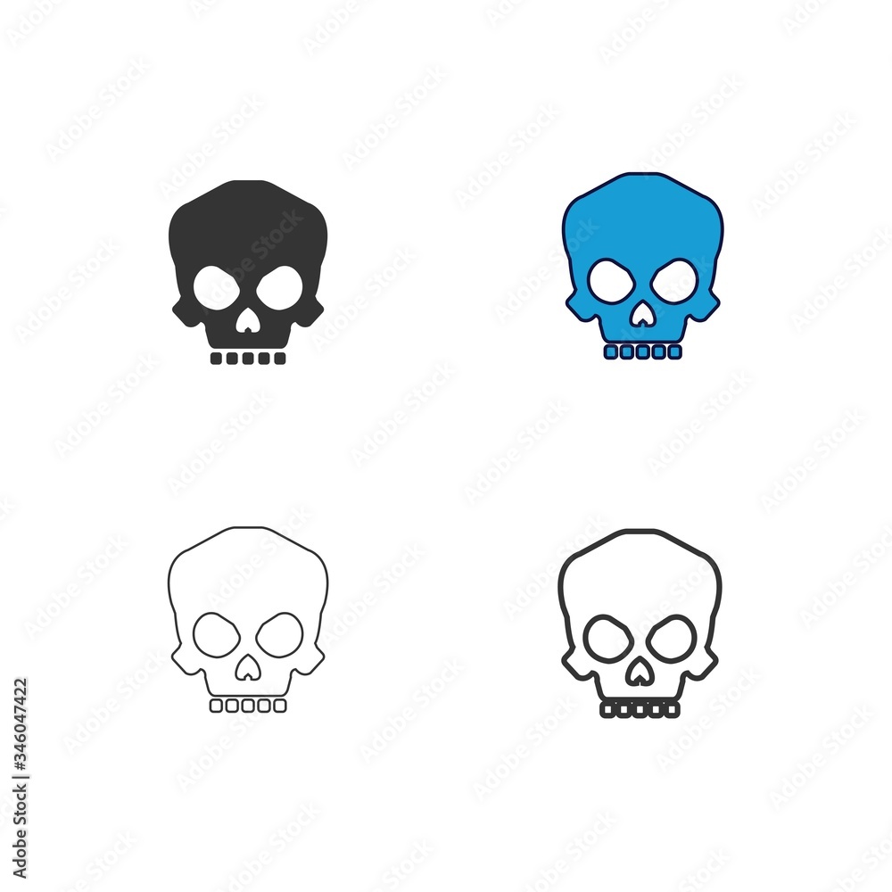 skull icon vector illustration design skull icon vector illustration design