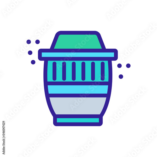 mosquito killing icon vector. mosquito killing sign. color symbol illustration