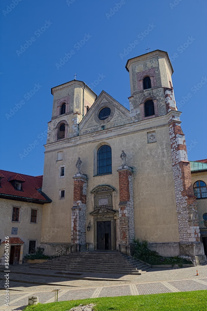 Fototapeta premium A wonderful View of Tyniec in Kracow