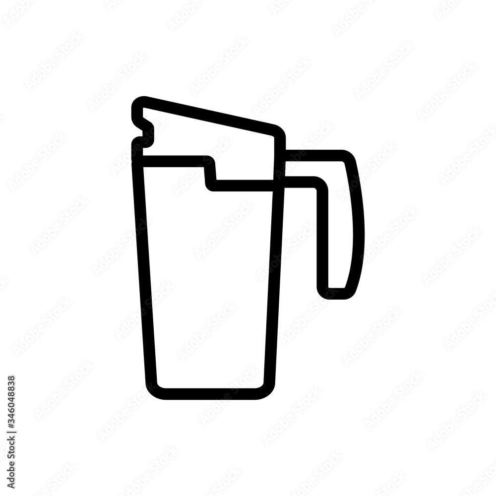 travel teapots icon vector. travel teapots sign. isolated contour symbol illustration travel teapots icon vector. travel teapots sign. isolated contour symbol illustration