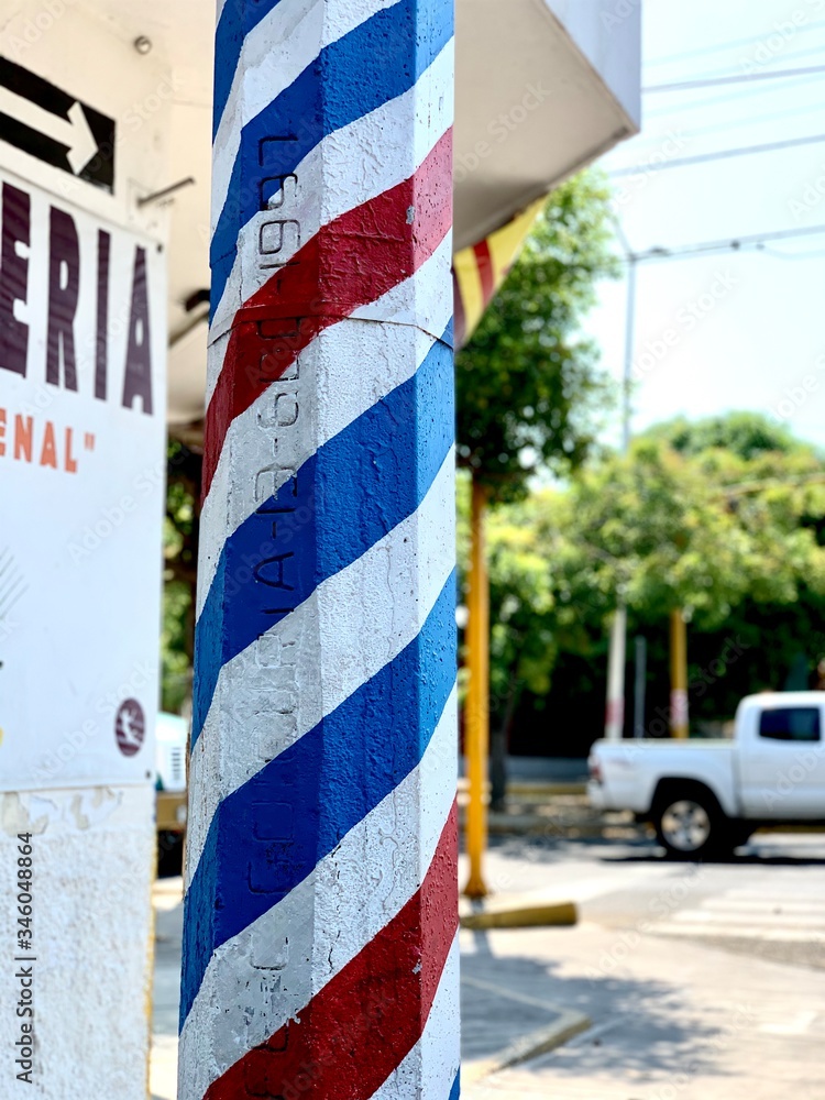 Obraz premium barber shop sign