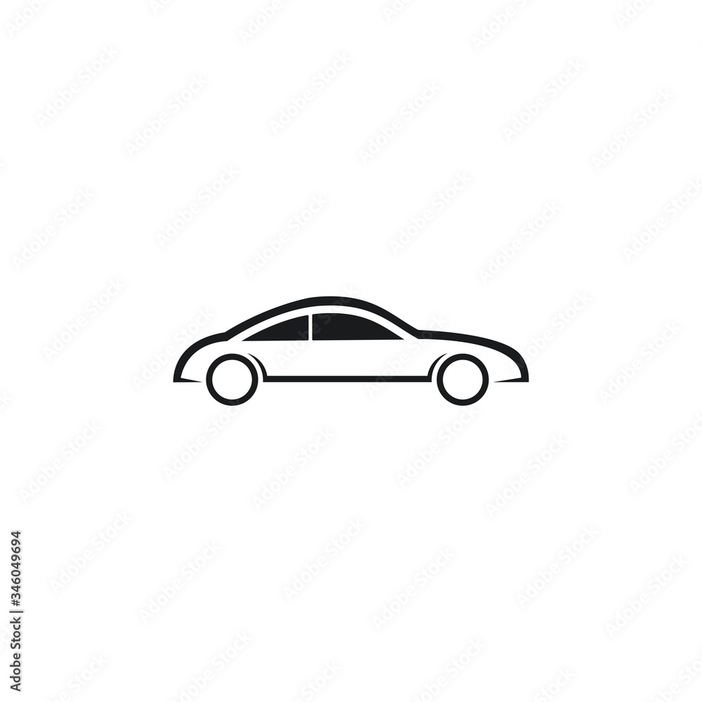 Fototapeta premium Car logo vector icon illustration