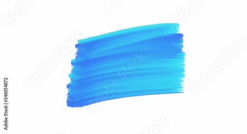Blue splash banner watercolor background for your design  watercolor background concept  vector.