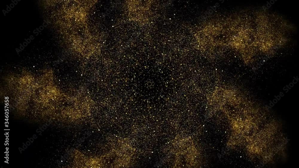 Gold ink in water shooting with high speed camera. Golden glitter sand or dust creating abstract cloud formations metamorphosis. Art backgrounds. Super Slow Motion at 1000fps. Gold ink in water shooting with high speed camera. Golden glitter sand or dust creating abstract cloud formations metamorphosis. Art backgrounds. Super Slow Motion at 1000fps.