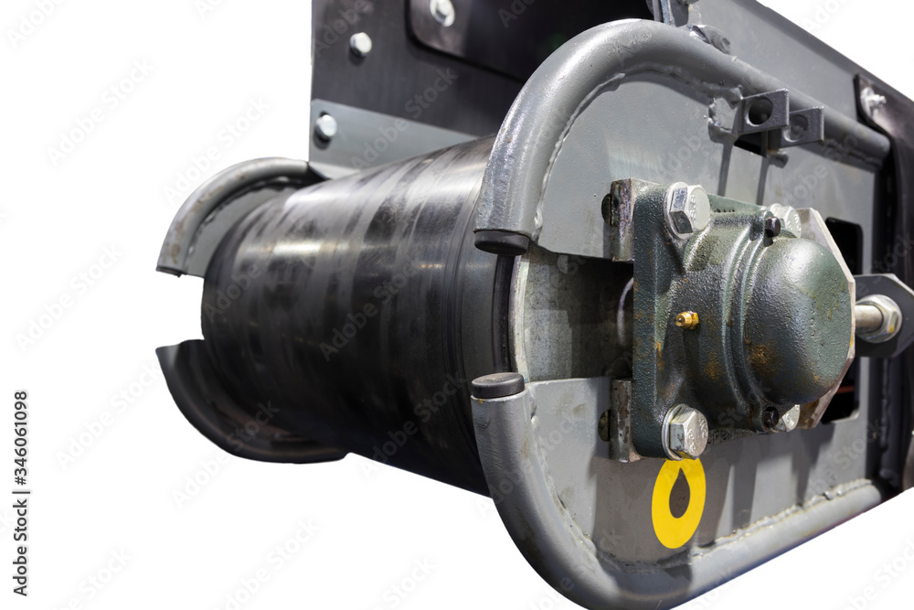 conveyor in transportation truck ; conveyor in transportation truck ;