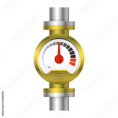 gauge meter pipe