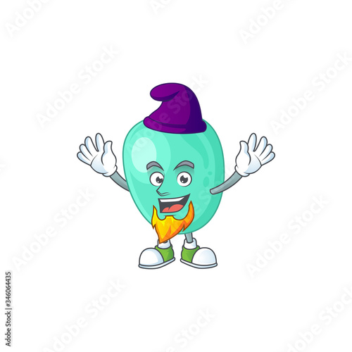 Sweet fairytale of staphylococcus aureus Elf cartoon character