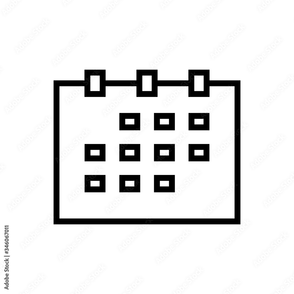Calender Icon Design Vector Template Calender Icon Design Vector Template