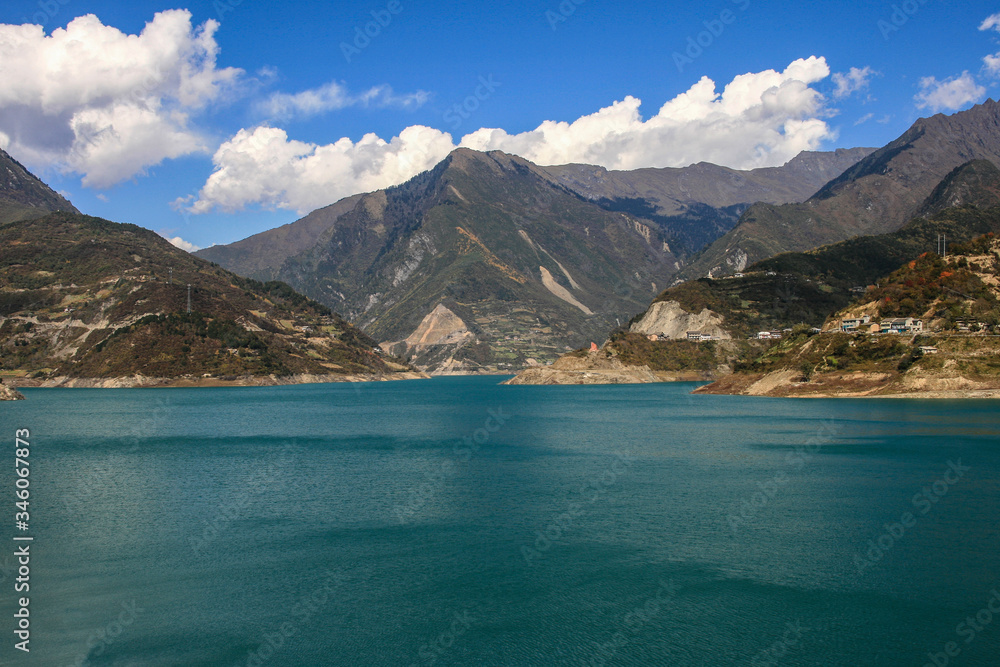 lake in the mountains