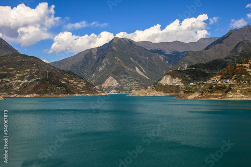 lake in the mountains