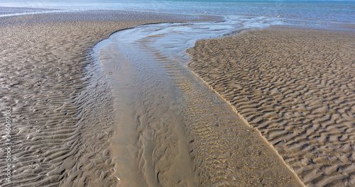 Water flowing to the sea