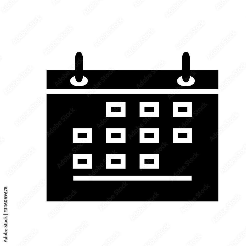 Calendar Icon Design Vector Template Calendar Icon Design Vector Template