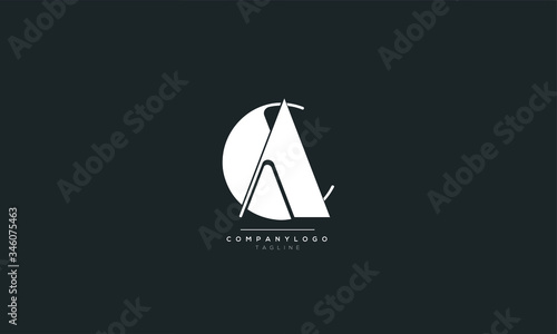 CA AC C A Letter Logo Design Icon Vector Symbol