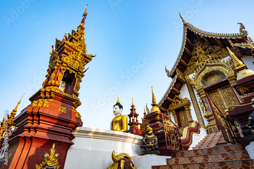 Wat Rajamontean or Rajamontean Temple in Chiang Mai Province photo