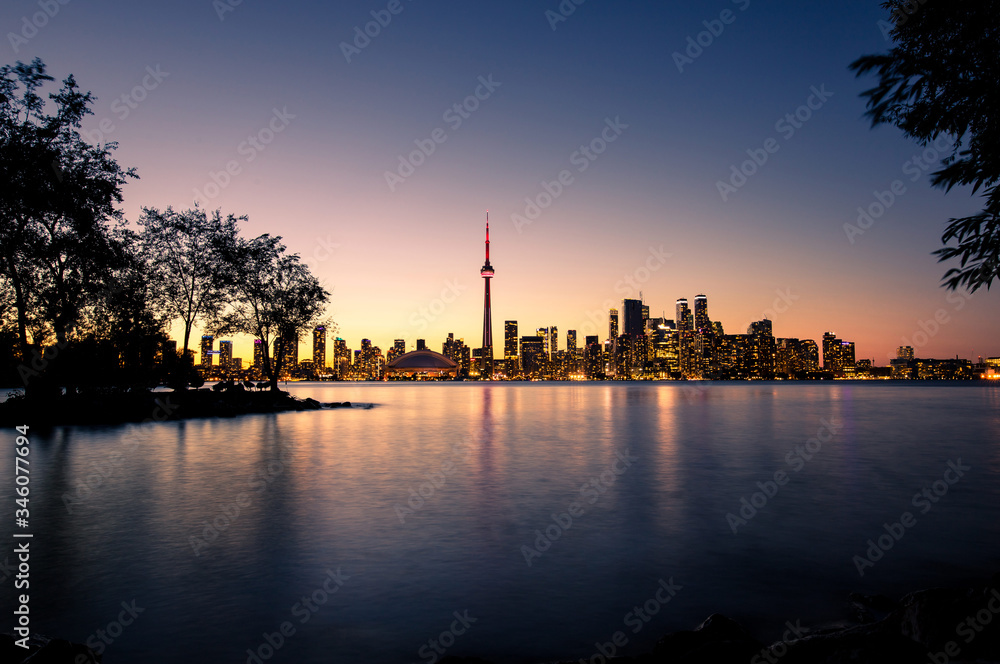 Toronto Skyline in downtown