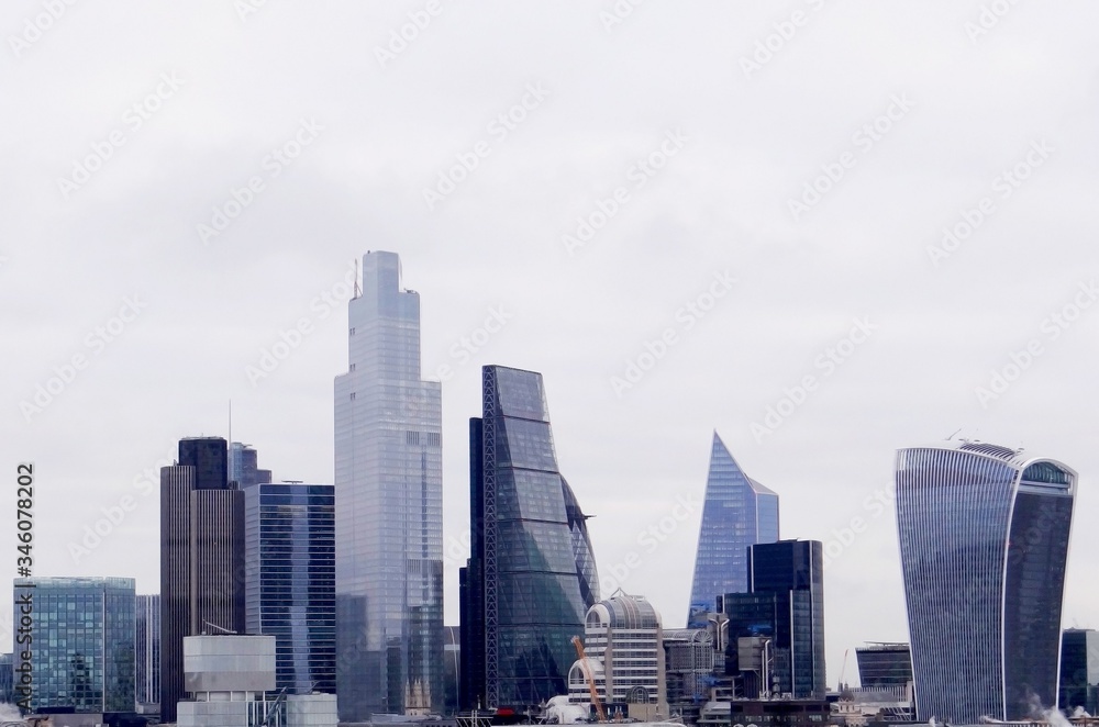 Skyscrapers in London