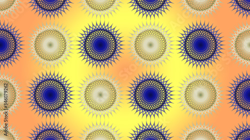 different colored seamless pattern design