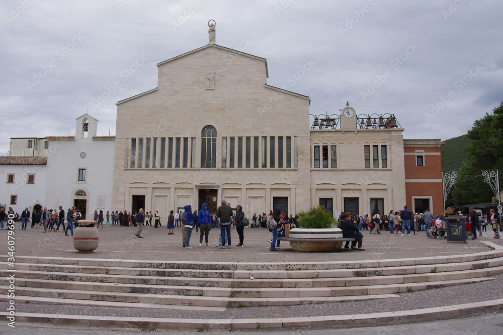 San Giovanni Rotondo - Foggia - Puglia - Italy -18 September 2016 - Padre Pio Shrine