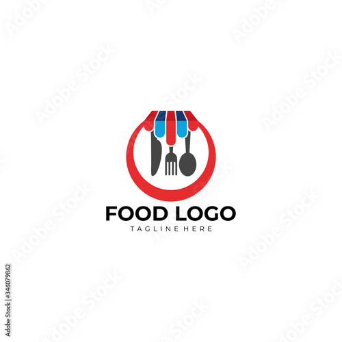 restaurant logo icon vector isolated
