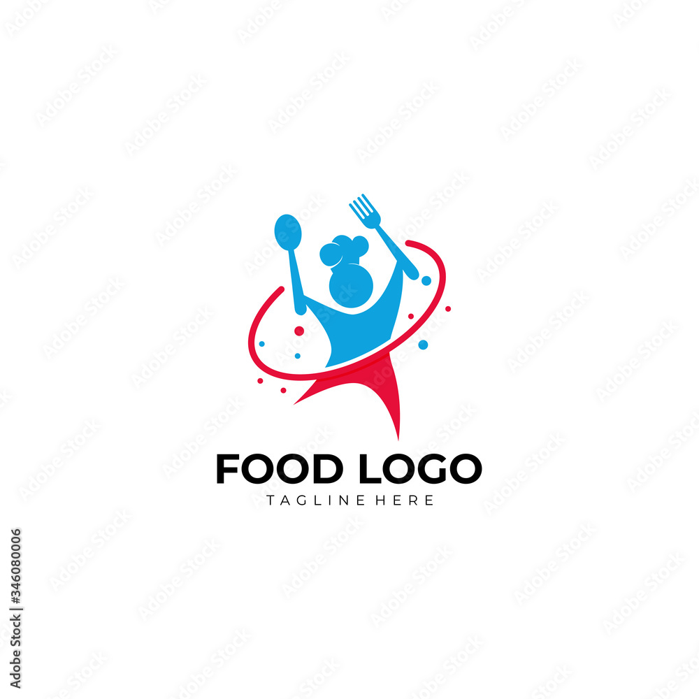 chef logo icon vector isolated chef logo icon vector isolated