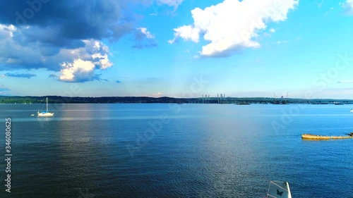 Wallpaper Mural Aerial View of the Hudson River Torontodigital.ca