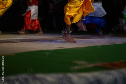 dancers in action