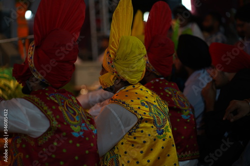 Bhangra turban 