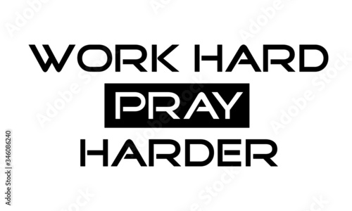 Christian faith, Typography for print or use as poster, card, flyer or T Shirt 