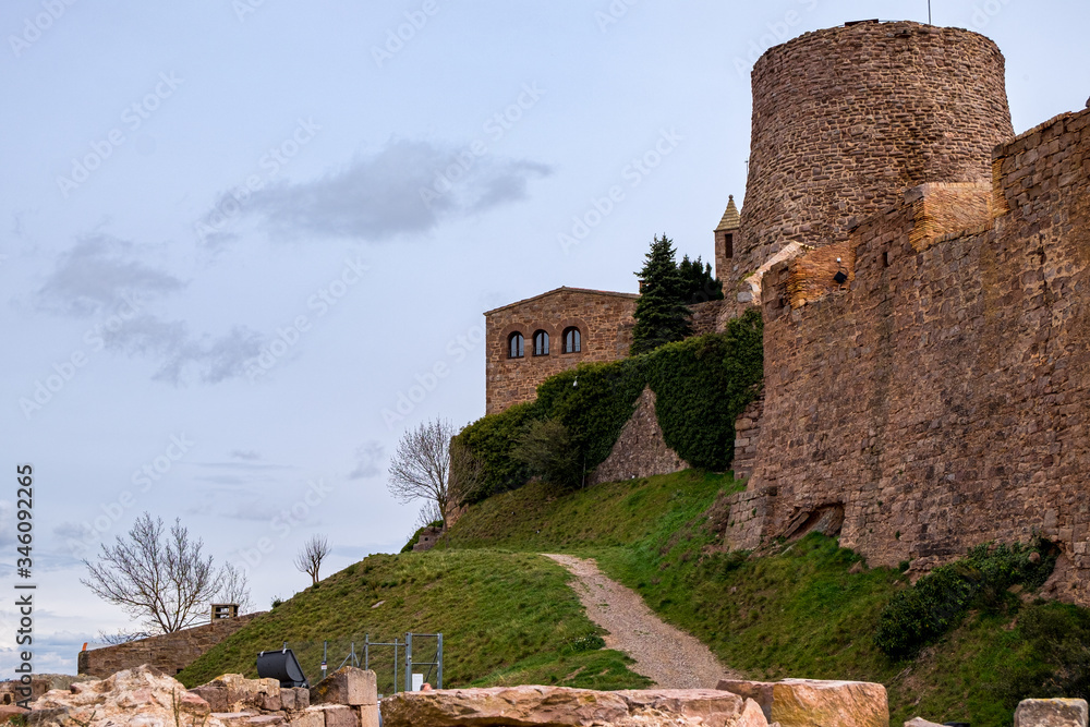 Historical Castle of Cardona in Barcelona, Catalonia. Historical Castle of Cardona in Barcelona, Catalonia.