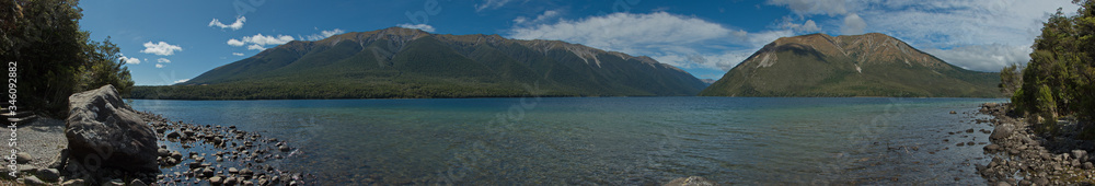 Lake Rotoiti in Tasman Region on South Island of New Zealand 
