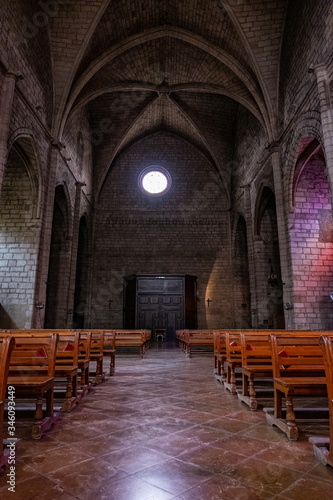 Lombard Romanesque church  Cardona in Barcelona  Catalonia.