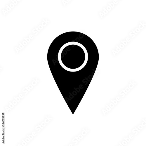 Pin Icon Design Vector Template