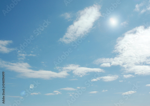 Fototapeta Naklejka Na Ścianę i Meble -  Cloudy sky background