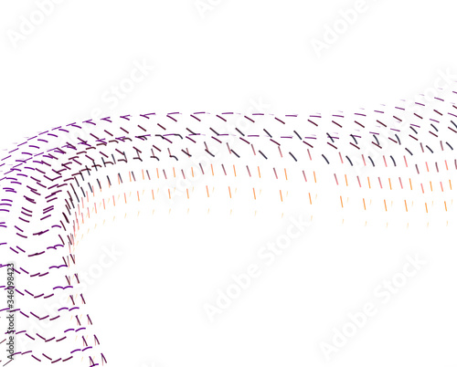 Abstract background blend wave line design for Wallpaper, Banner, Background, Card, Book Illustration, landing page