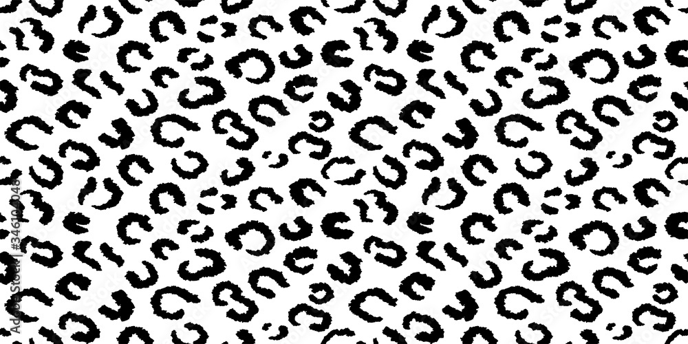 Leopard background. Seamless pattern.Vector.
豹柄パターン - obrazy, fototapety, plakaty 