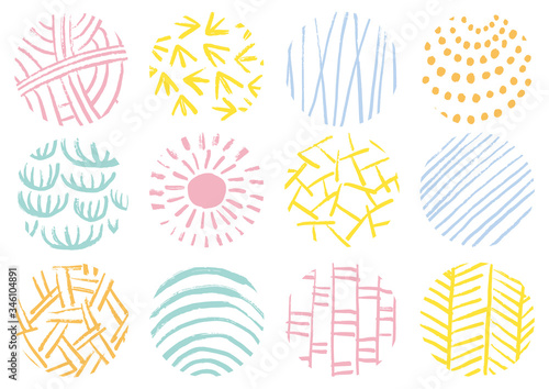 色鉛筆模様_手描き02_パステル