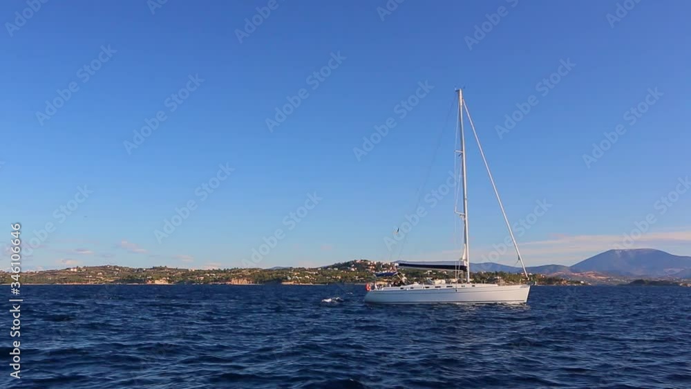 sailing boats in the bay sailing boats in the bay
