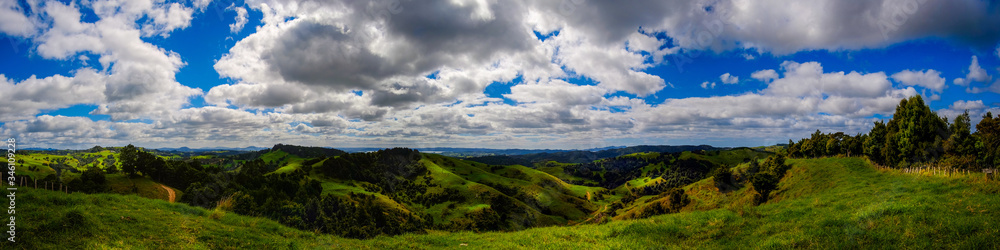 blue sky and clouds