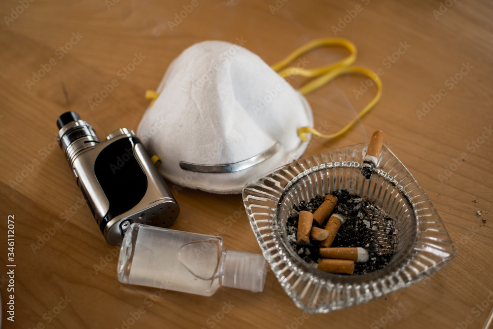 Smoking cigarettes & Vaping during the covid19 & coronavirus pandemic