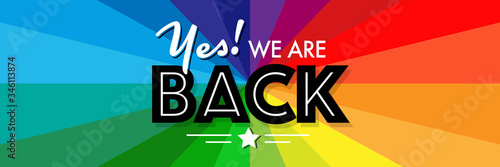 Yes! we are back