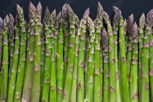 Green asparagus bunch
