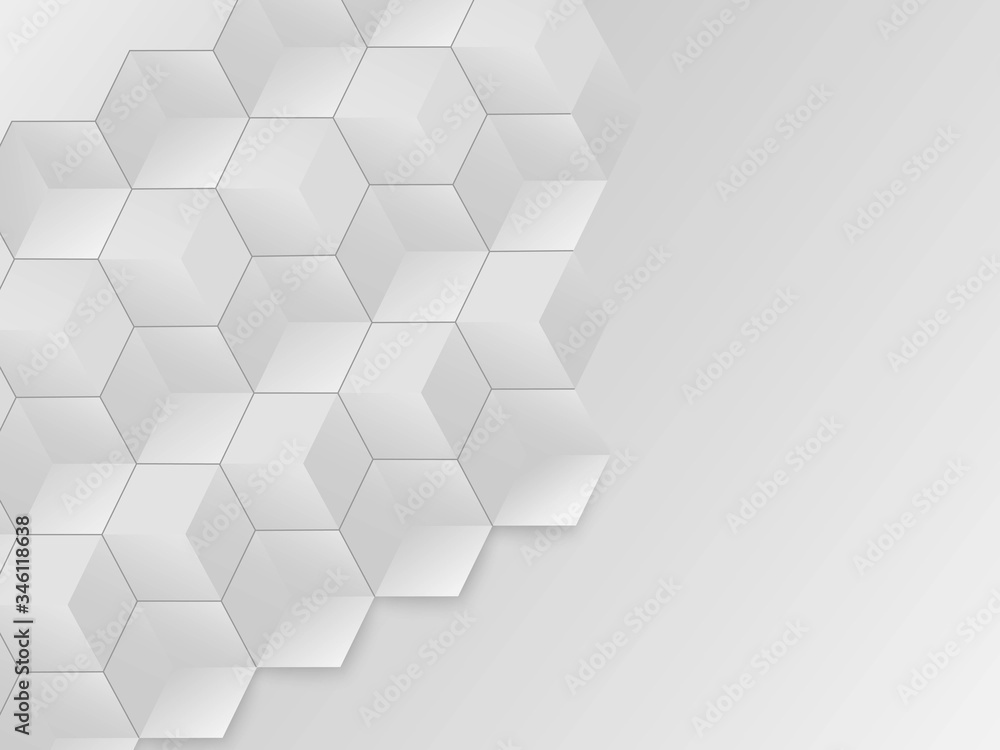 Square abstract vector background white and gray tone Square abstract vector background white and gray tone