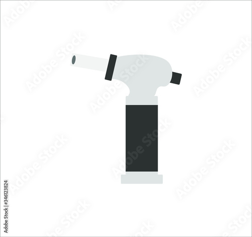 kitchen torch. illustration for web and mobile design.