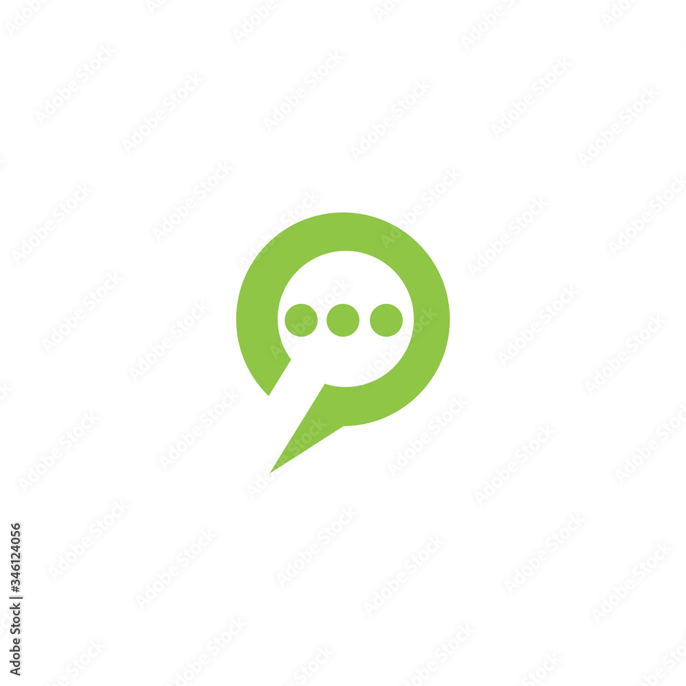 Chat Logo Template vector symbol Chat Logo Template vector symbol