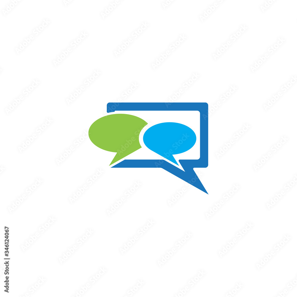 Chat Logo Template vector symbol Chat Logo Template vector symbol