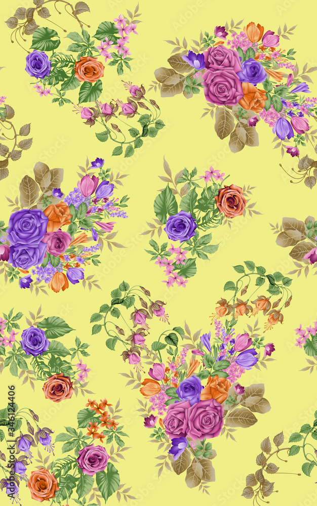 Digital Textile Dress Design Digital Textile Dress Design