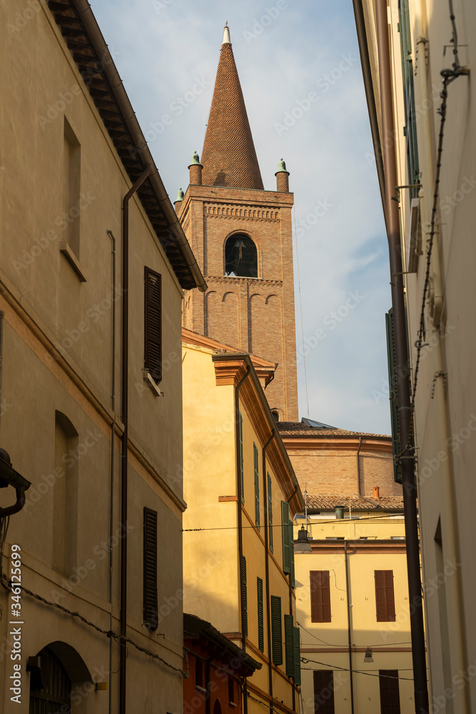 Historic buildings of Forli, Emilia Romagna